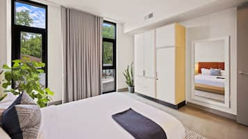 Two Bedroom Apartment | Premium bedding, in-room safe, individually decorated