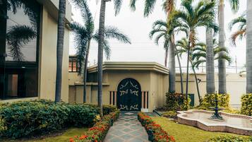 Fachada da propriedade