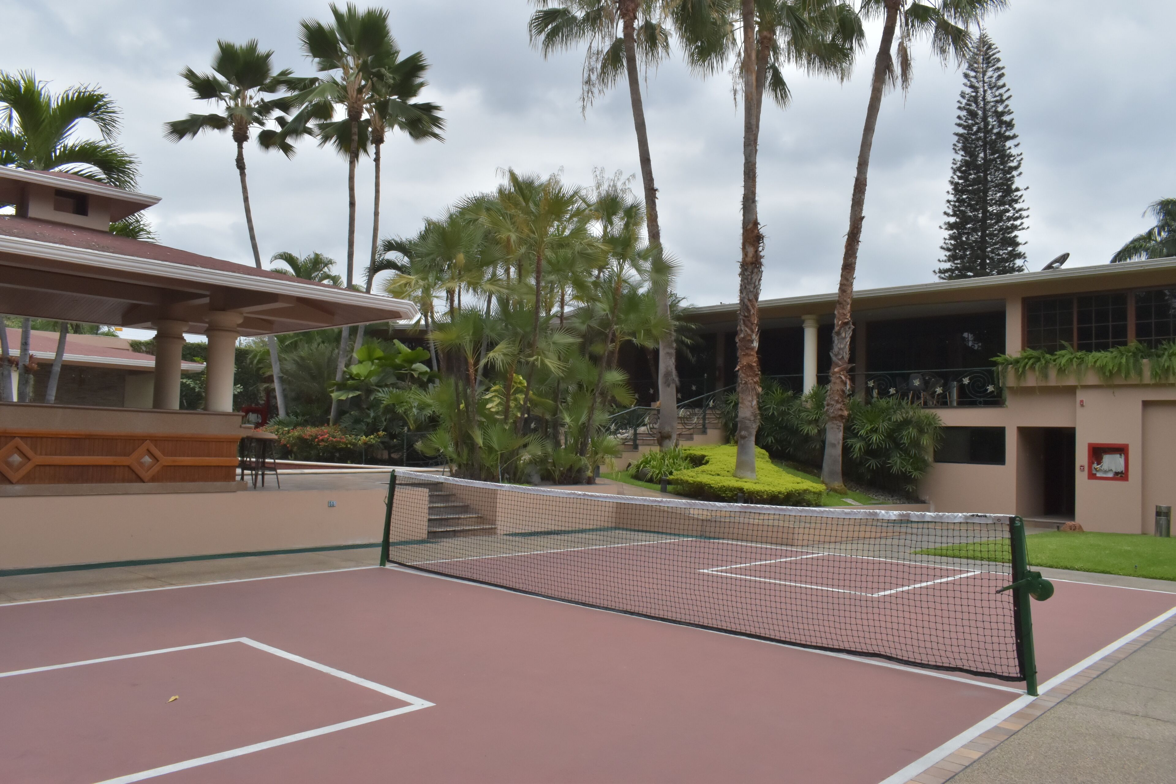 outdoor wedding area