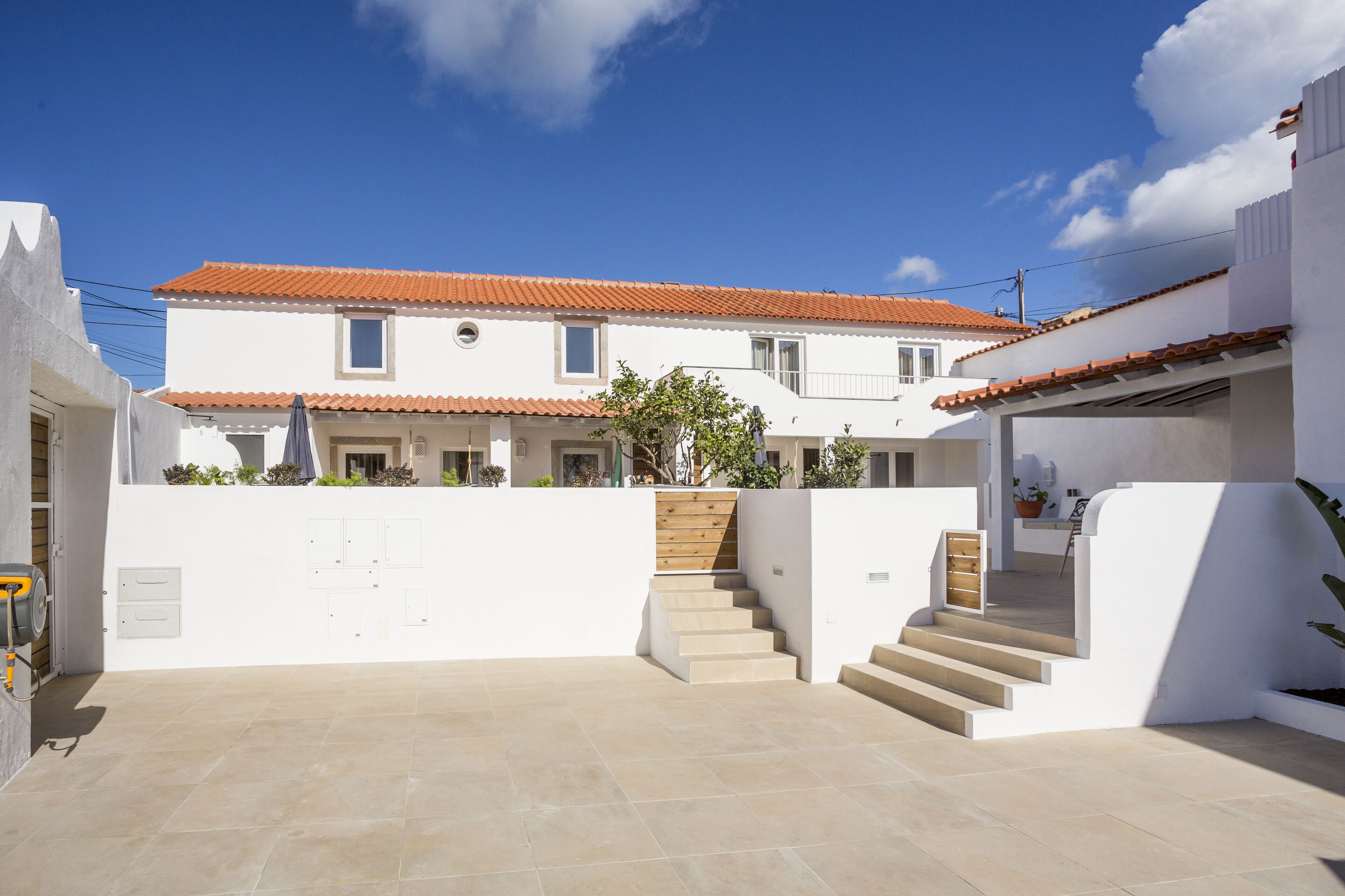 Façade de l’hébergement