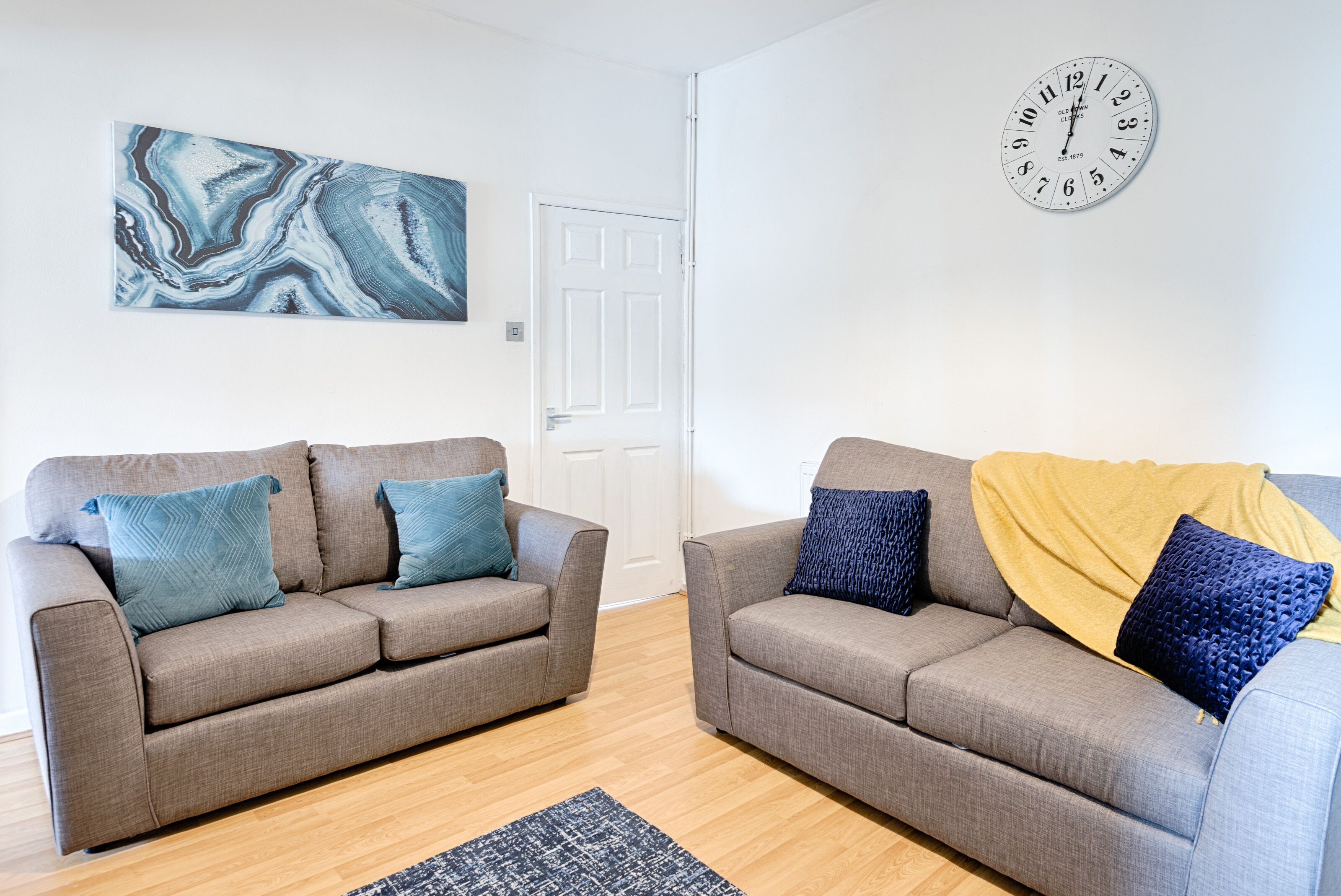 Three-Bedroom House | Living room