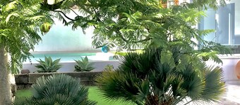 Villa Blanca views and pool