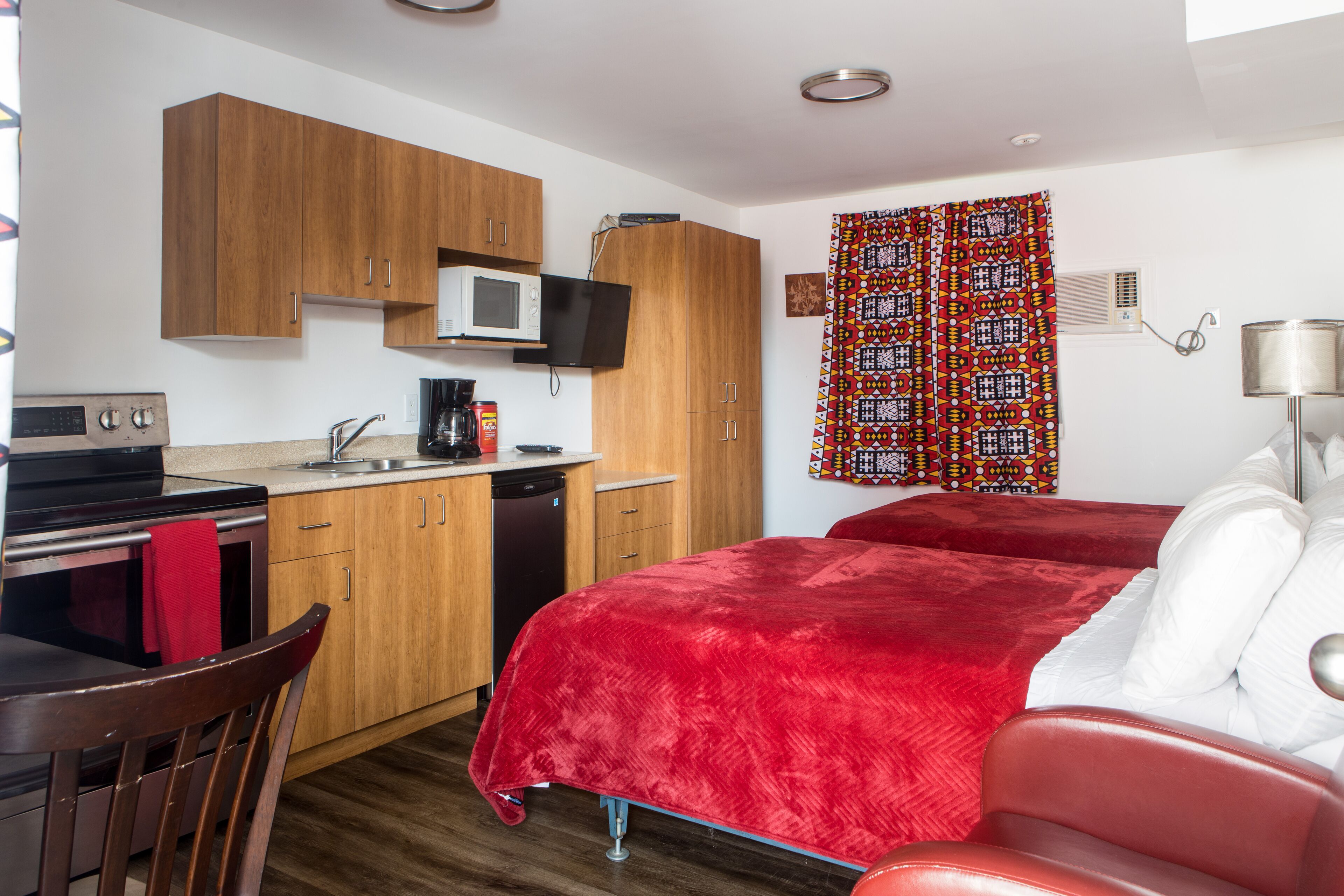 Chambre quadruple Confort | Vue de la chambre