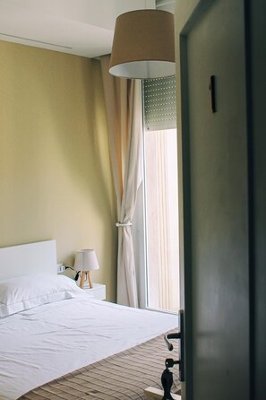 Premium bedding, down comforters, individually decorated