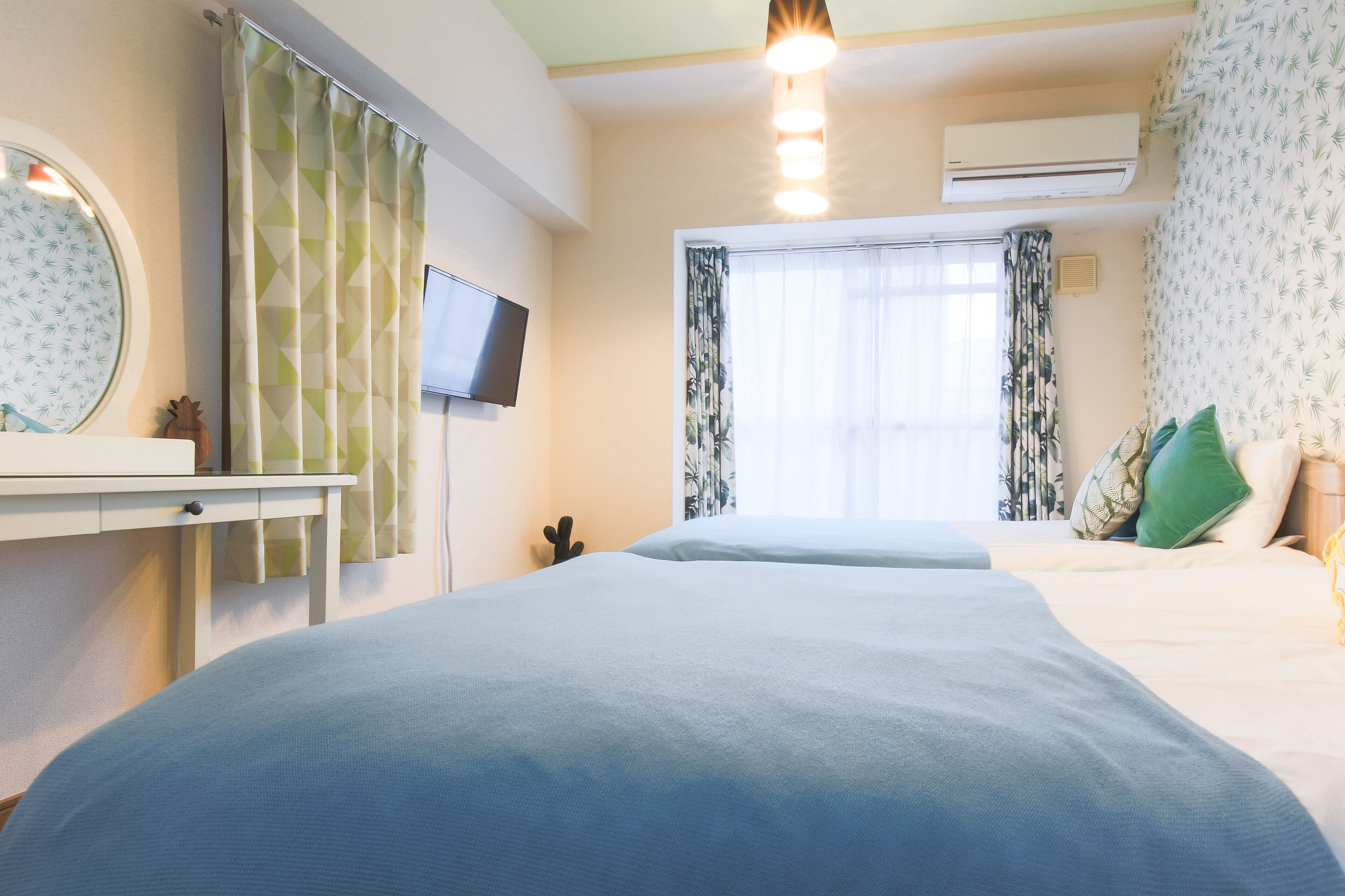 Departamento | 1 habitación, escritorio, wifi gratis y ropa de cama 