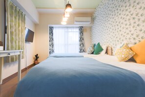 1 bedroom, desk, free WiFi, bed sheets - Grand Court Namba 701 (Osaka)