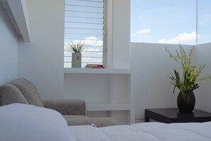 Business Apartment | 2 bedrooms, free WiFi, bed sheets - Jacobo Daciano Departamentos Boutique (Zamora)