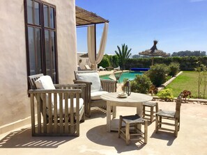 Outdoor dining - Dar Alya (Essaouira)