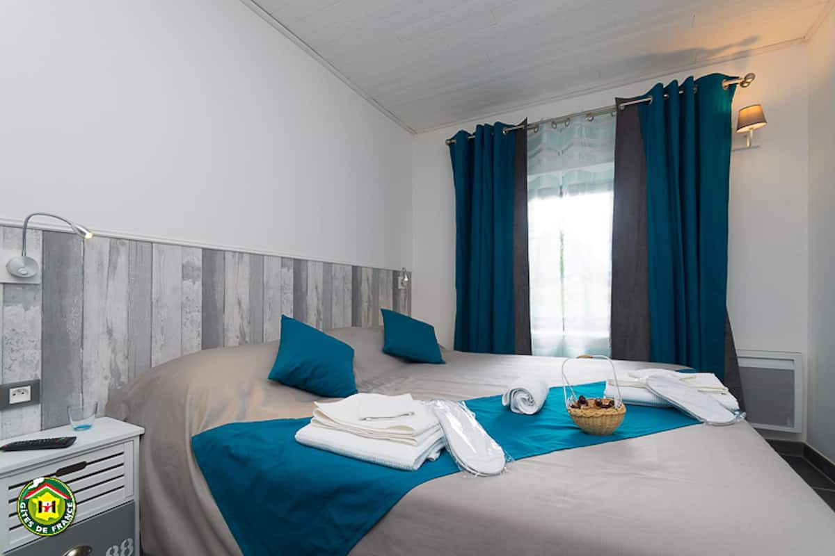 Quarto casal ou duplo, suíte (La rigole)