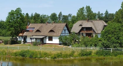 Apartment only 20 m from Lake in Rekowo
