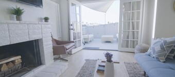 Stylish and Bright unit across the street from the beach at half the cost!