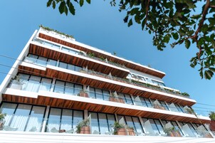 Fachada de la propiedad