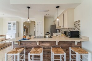 Fridge, microwave, oven, stovetop - Crystal Beach Sandcastle | Large Private Pool |  Free Fun Pass | Books Fast So Hurry! (Destin)