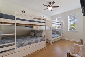 8 bedrooms, iron/ironing board, free WiFi, bed sheets