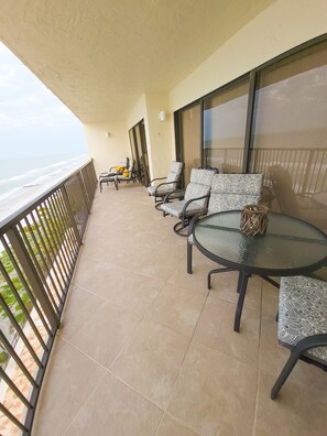Terrace/patio - Beautiful Gulf Beach Condo (Madeira Beach)