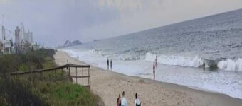 Apt 80m from the beach with sea view