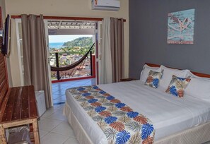 Deluxe Studio | Minibar, blackout drapes, free WiFi, bed sheets - Pousada Vista Dell Mar (Ubatuba)