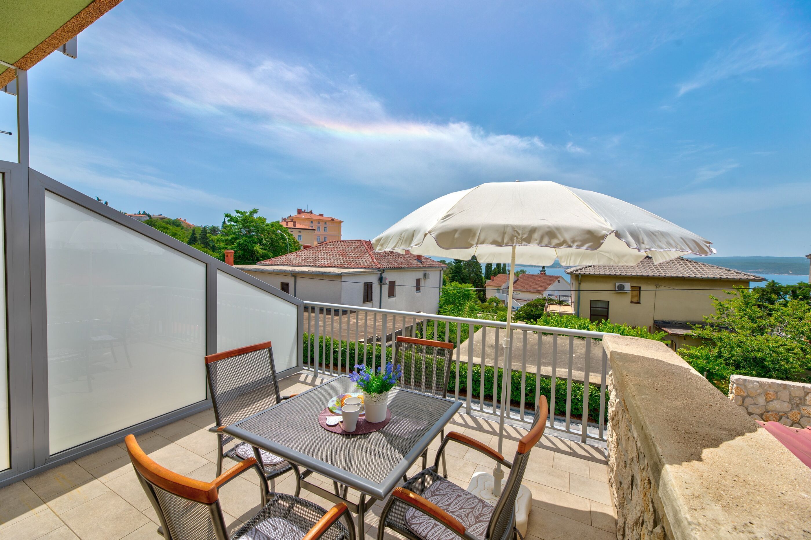 Apartment (A3) | Blick auf die Stadt