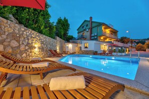 Alberca al aire libre 