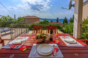 Balcony - Apartments Bartulin (Crikvenica)
