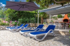 Sun deck - Apartments Zorica (Crikvenica)