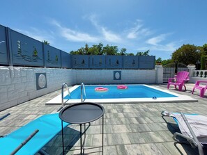 Outdoor pool - House House Jadranovo (Crikvenica)