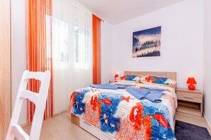 Leilighet (A1) | Strykejern/-brett, wi-fi (inkludert) og sengetøy