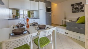Apartment (A1) | Living room - Apartment Color Green (Dramalj)