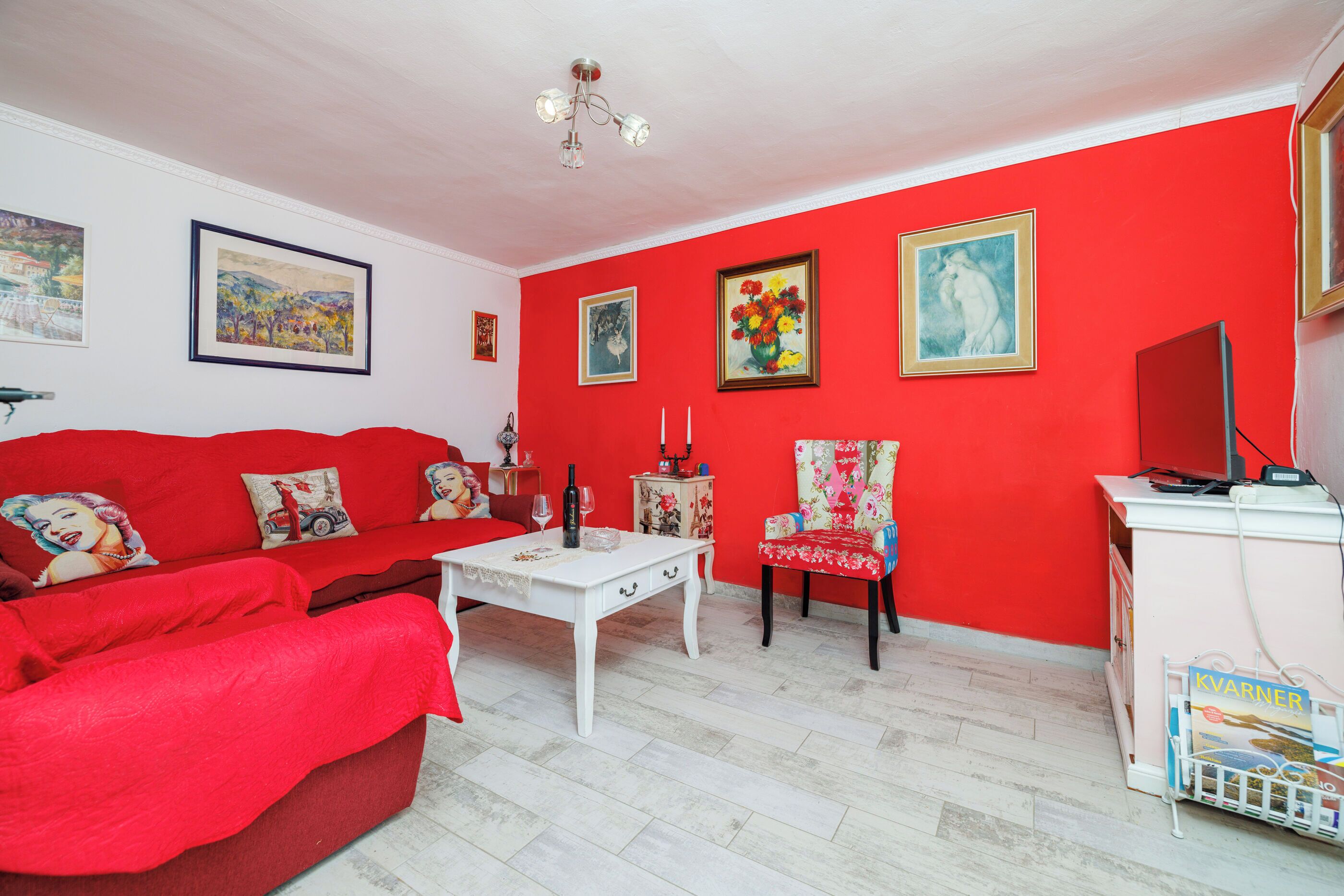 غرفة المعيشة