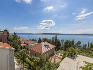 Udsigt fra balkon