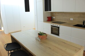 Cuisine privée | Réfrigérateur, un four, surface de cuisson, lave-vaisselle