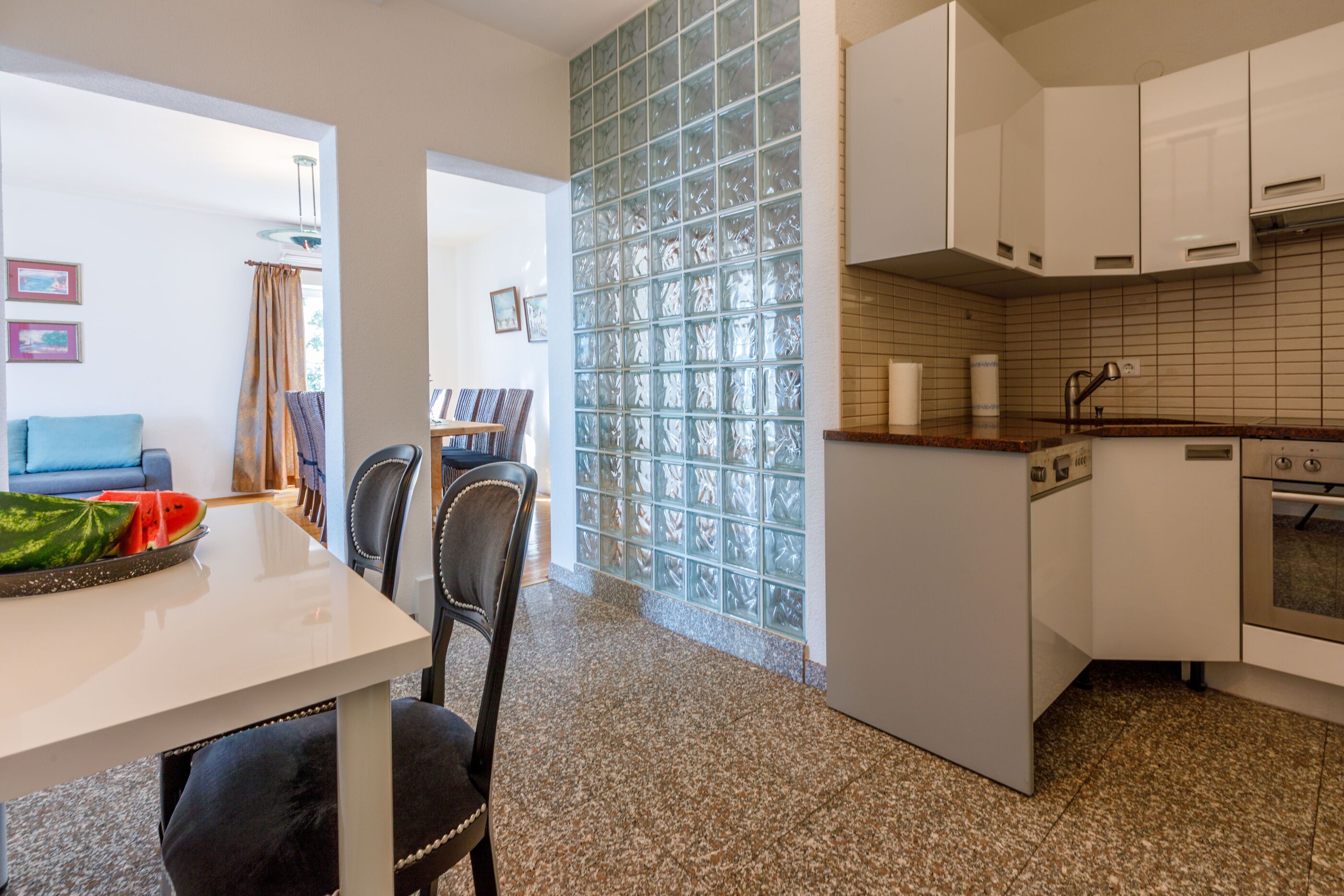 Private kitchen | Fridge, stovetop, espresso maker, coffee/tea maker