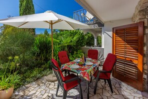 Terrace/patio - Apartments Loncaric (Crikvenica)