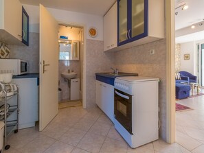 Cuisine privée | Réfrigérateur, four à micro-ondes, un four, surface de cuisson