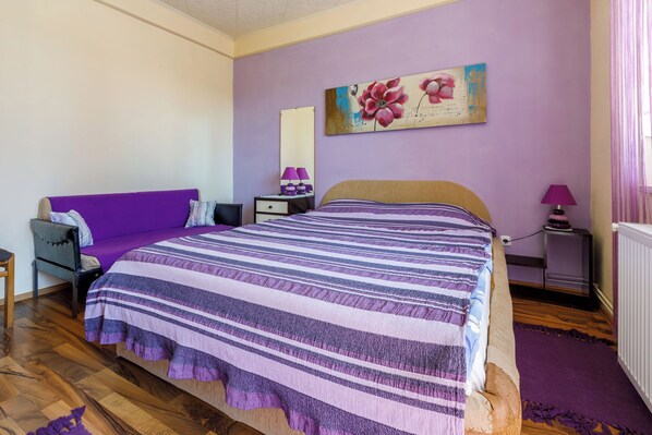 Appartement (A2) | 2 chambres, accès au Wi-Fi (inclus), literie fournie