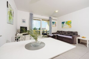Apartment (A1) | Living room - Apartments Petak Novi (Crikvenica)