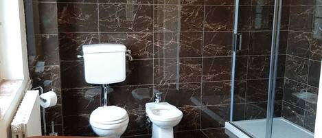 Regadera, amenidades de baño gratuitas, secadora de cabello, bidet