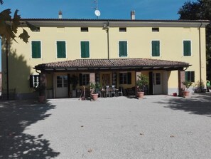 Façade de l’hébergement