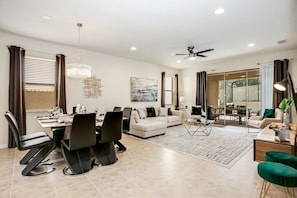 Interior - EV_1893 - 6 Bed 5 Bath Villa with Screened-In Saltwater Pool and Spillover Spa (Kissimee)