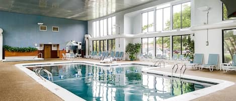 Indoor pool, outdoor pool