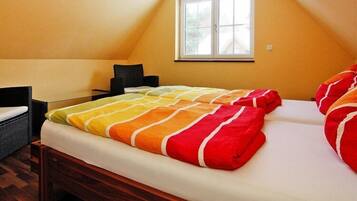 2 makuuhuonetta, vauvan matkasÀnky, ilmainen Wi-Fi