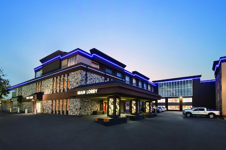 Front of property - evening/night. The Atlas° Hotel