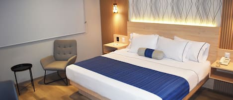 Premier Room, 1 King Bed | In-room safe, individually decorated, individually furnished, desk