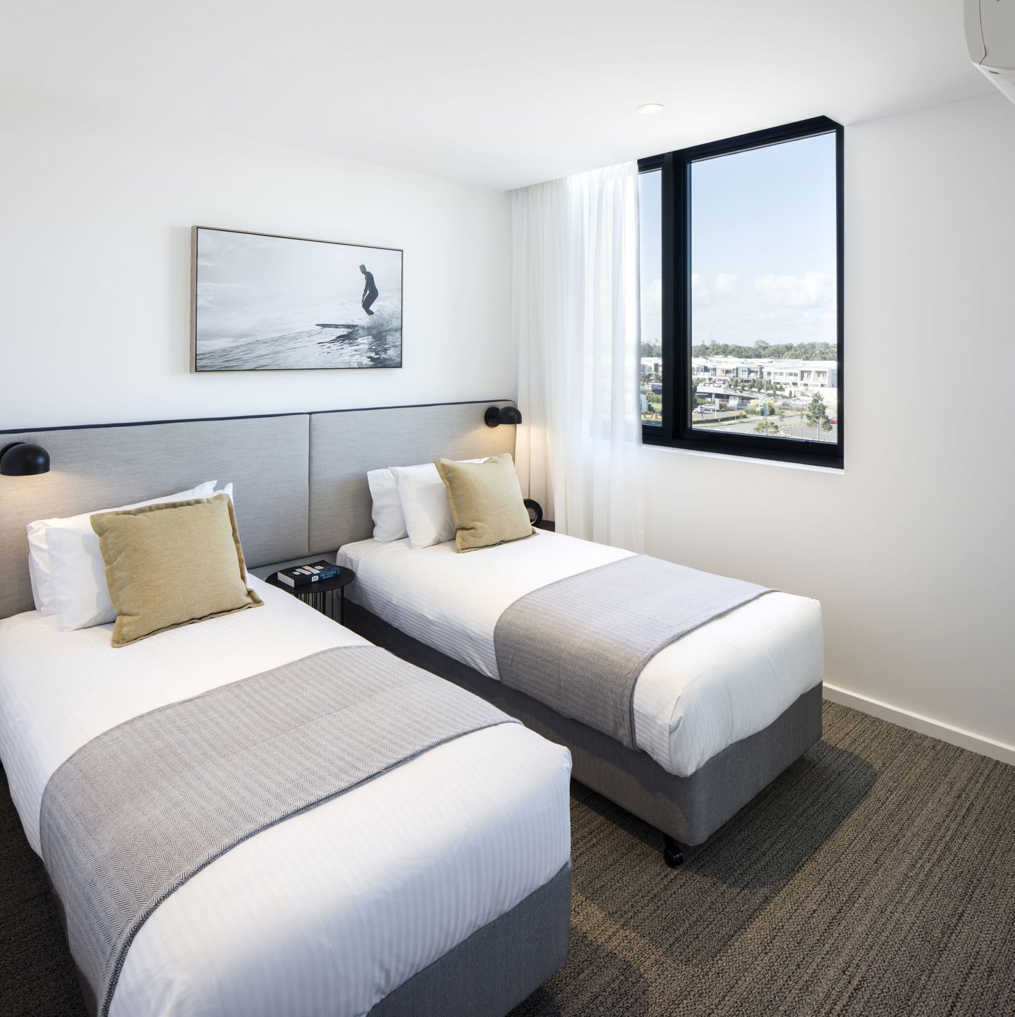 Premium bedding, pillowtop beds, in-room safe, individually decorated