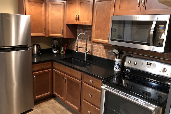Fully equipped kitchen