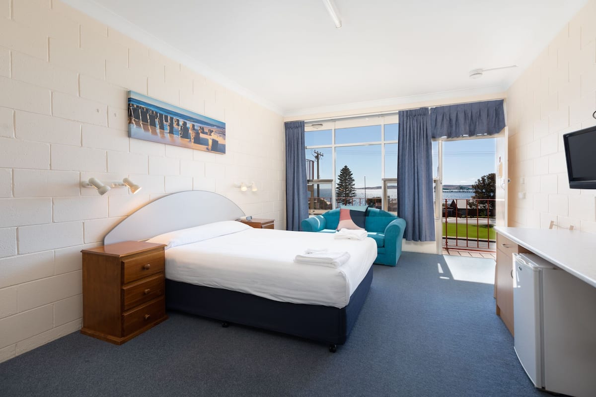 Blackout curtains, iron/ironing board, free WiFi, bed sheets