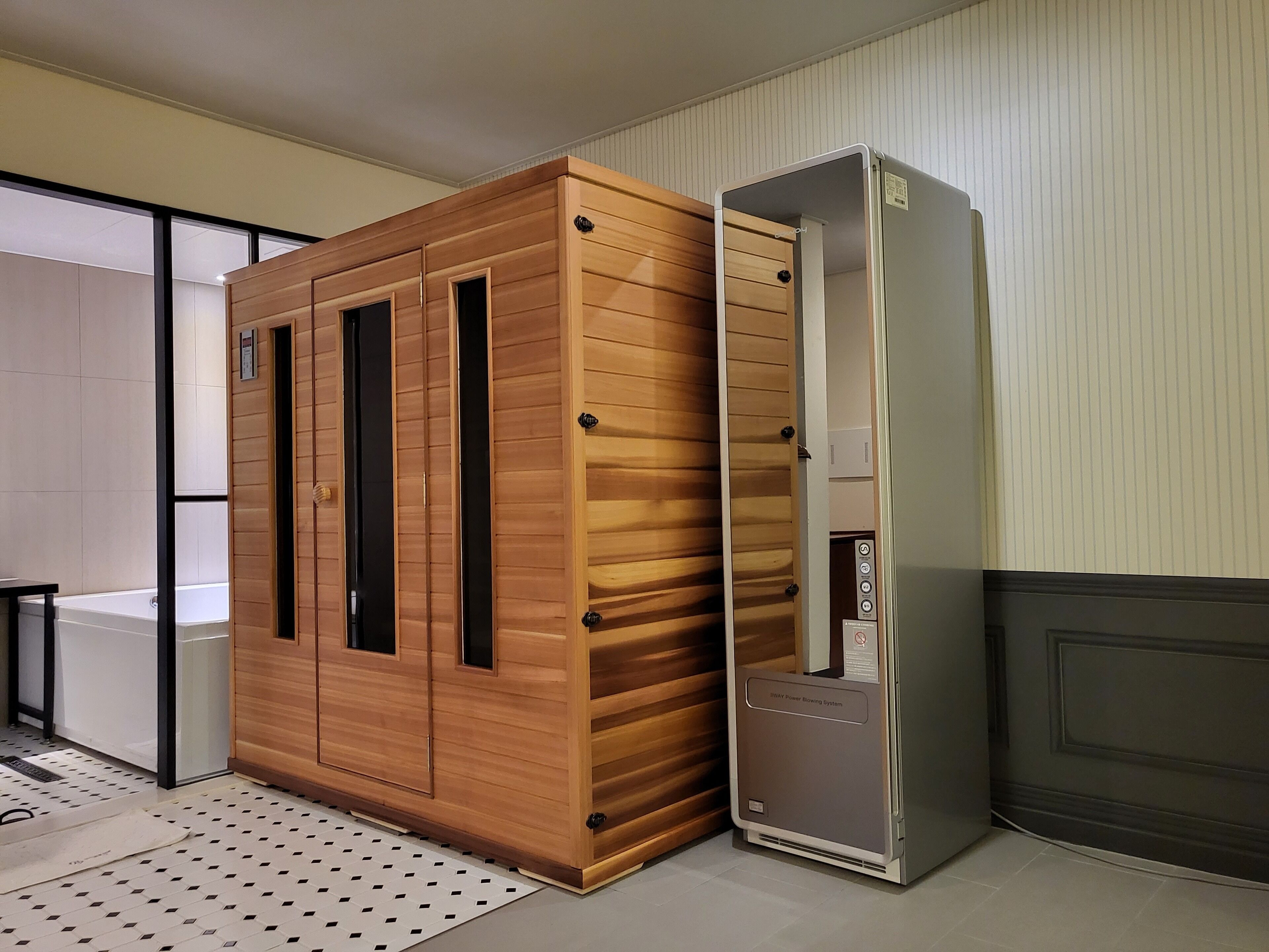family twin room, sauna | free minibar, desk, free wifi