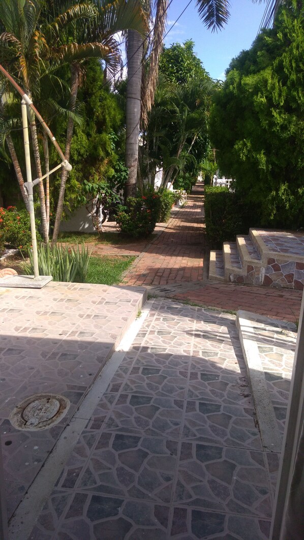 Enceinte de l’hébergement