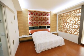 Habitación doble (202) | 1 dormitorio, escritorio, cortinas opacas y wifi gratis