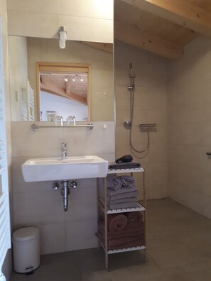 Dusche, Handtücher